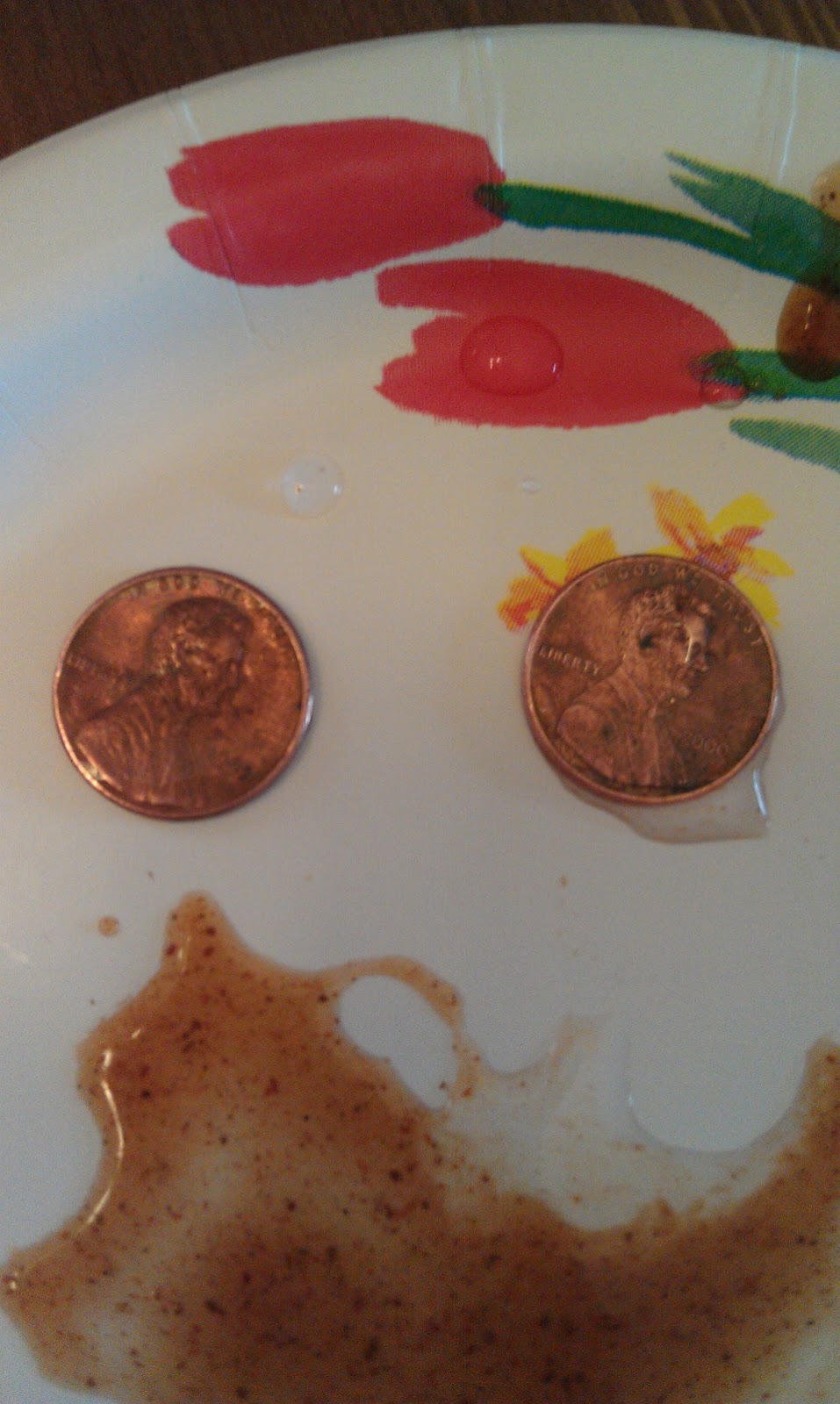 The Cool Science Dad Taco Sauce Penny Cleaner