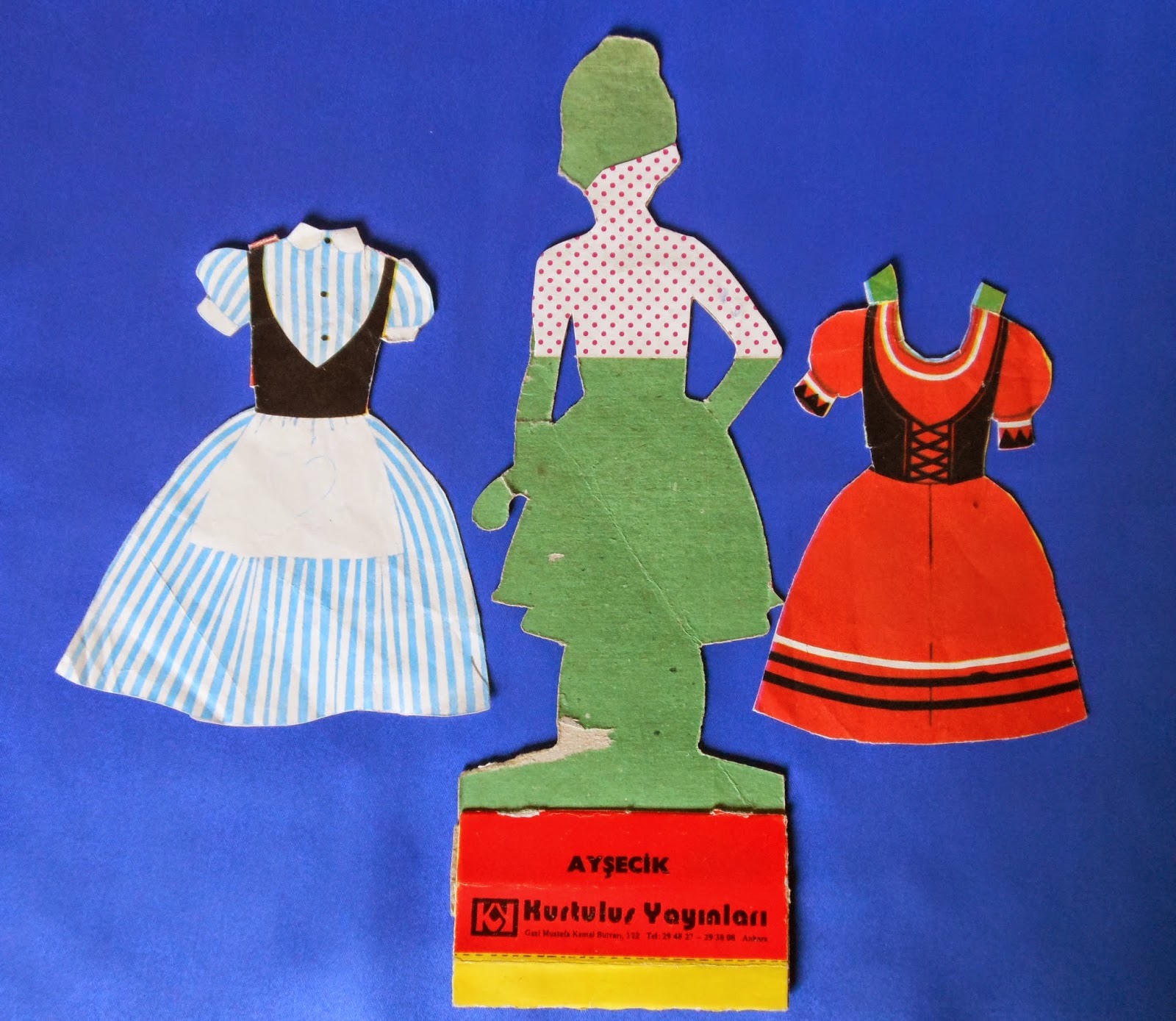 earinna Ayşecik Kağıt Bebek