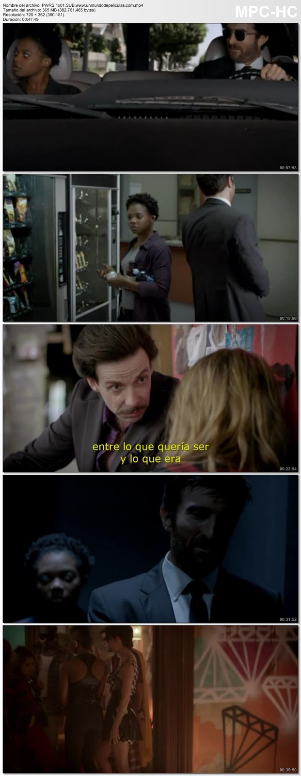 Capturas de la película.