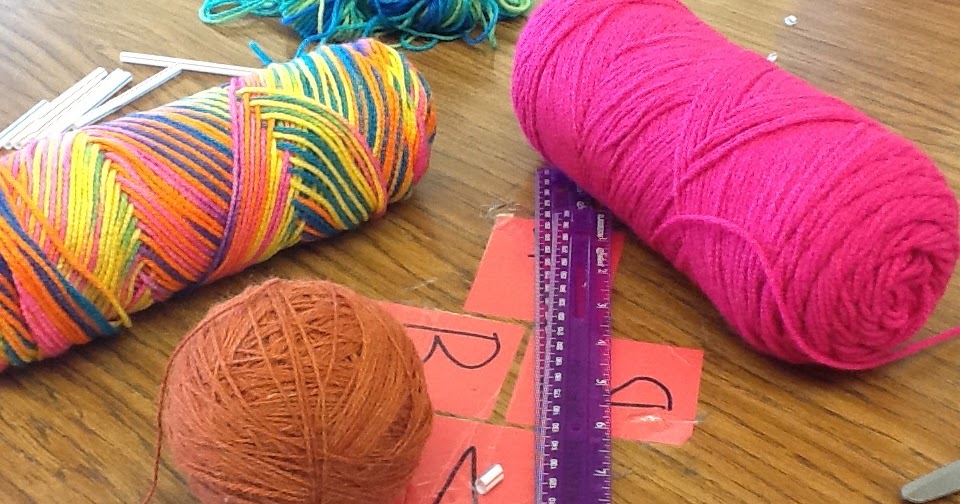 The Other Side of the Spanish Classroom Weaving with straws