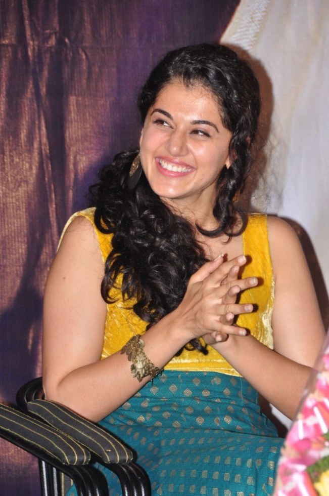Tapsee latest Pictures at Sahasam Special Screening for School Students (3).jpg