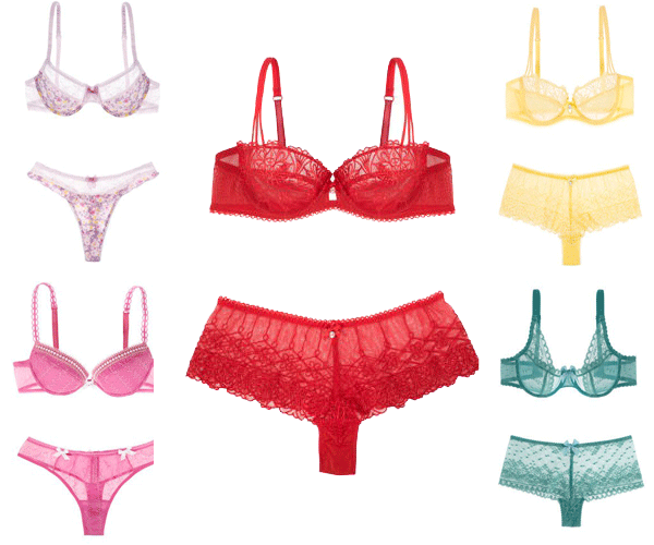 prendas de mujer ropa interior
