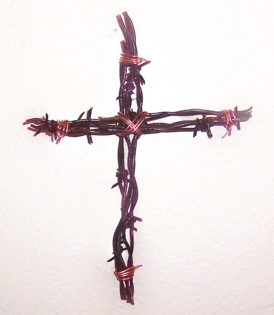 Barb Wire Jesus Christ Crucifixion HooDoo Wallpaper