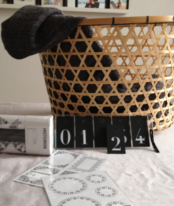 Panier bambou ajouré Ikea Nat et nature
