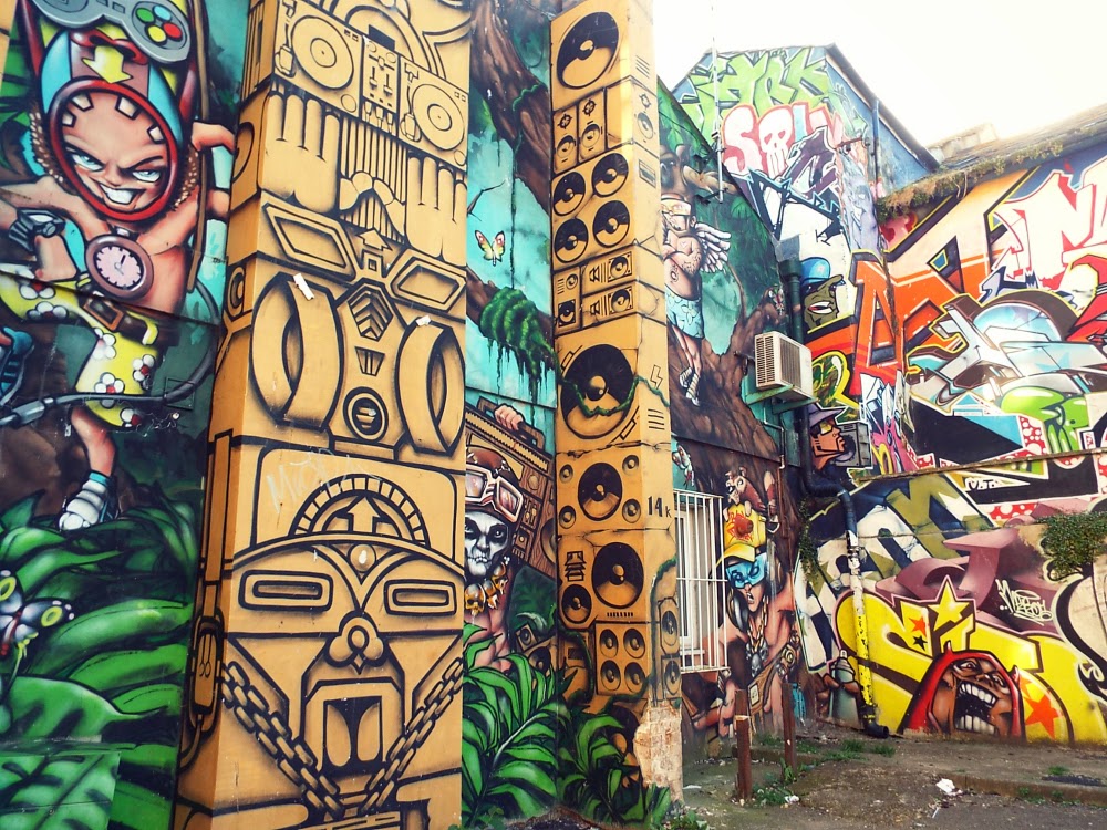 Brilliant Street Art Strassenkunst Graffiti Wandmalerei