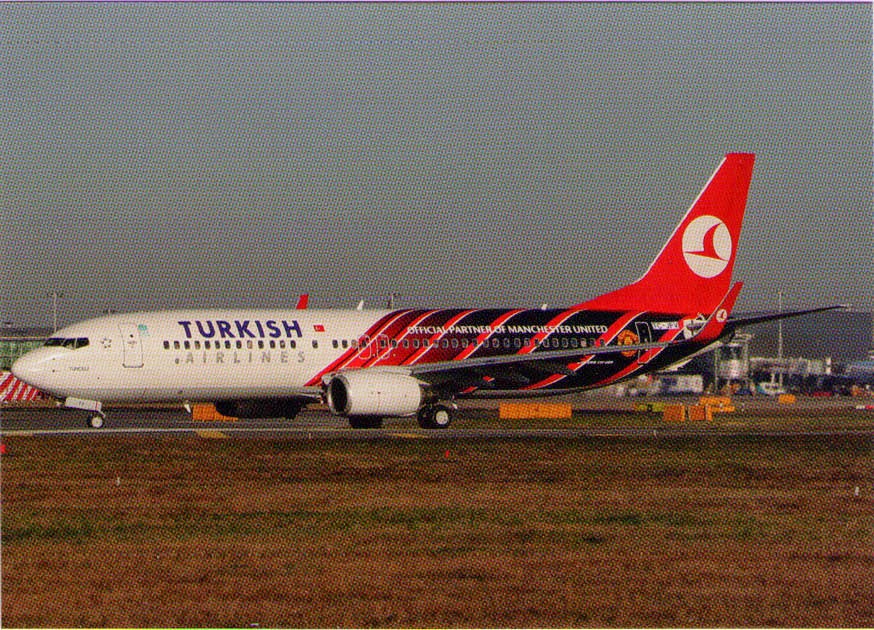 Football Cartophilic Info Exchange Turkish Airlines Manchester