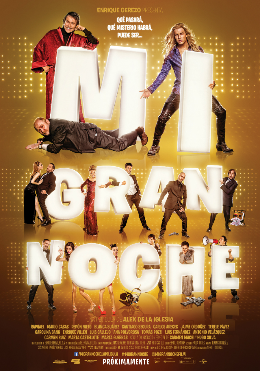 Crítica de “Mi Gran Noche” (Álex de la Iglesia, 2015) por Iván Suárez Martínez