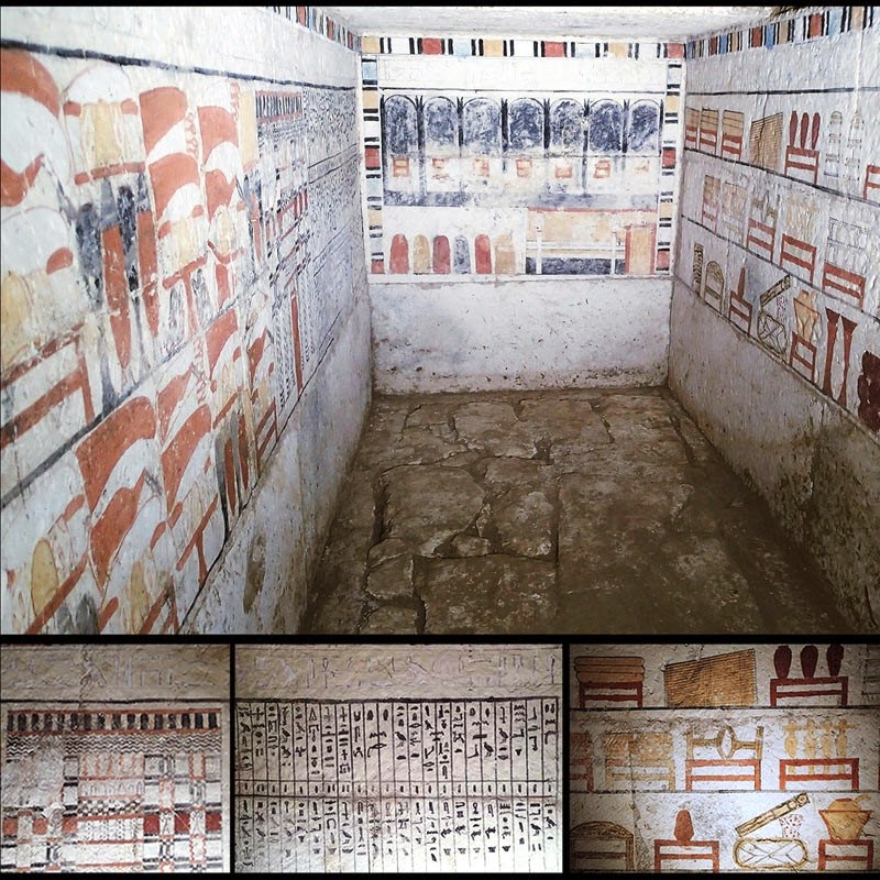 Historia y Arqueología Arqueólogos egipcios y franceses descubren tumbas de dos sacerdotes del