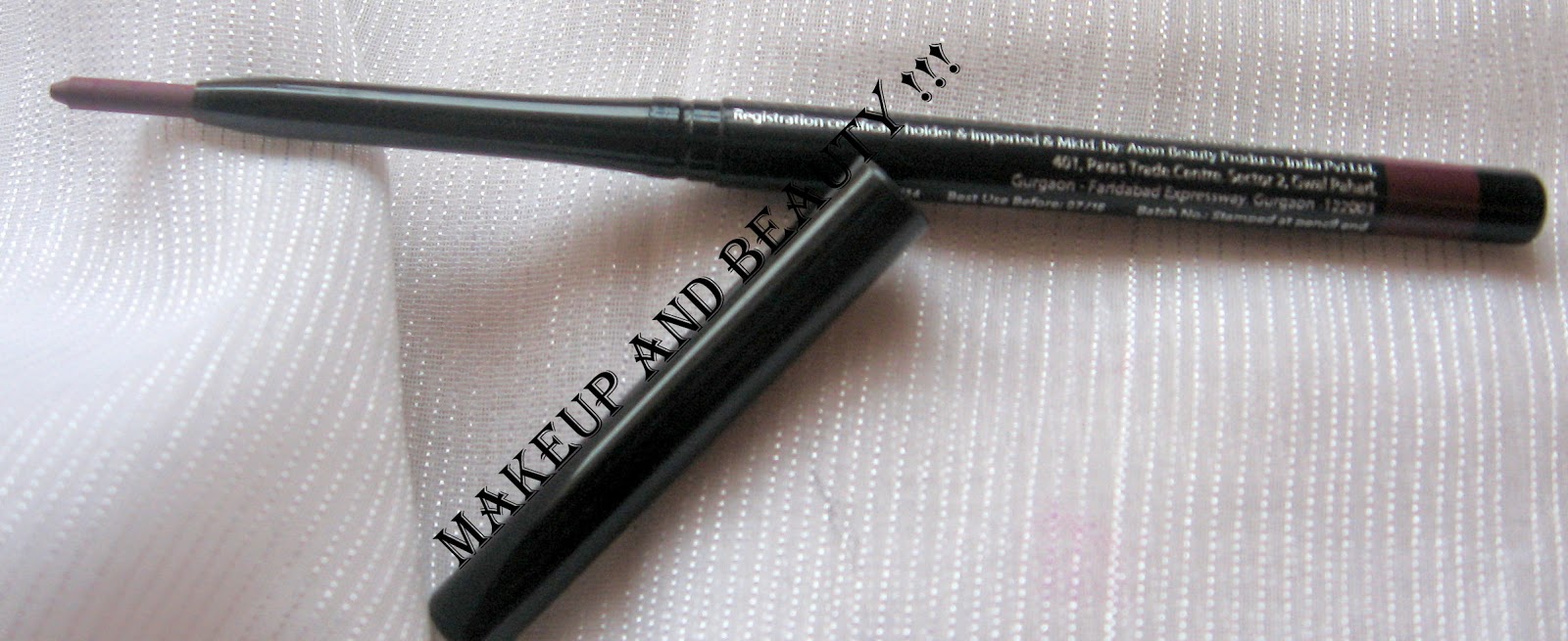 Makeup and beauty !!! Review of Avon ultra color lipliner in Deep Plum