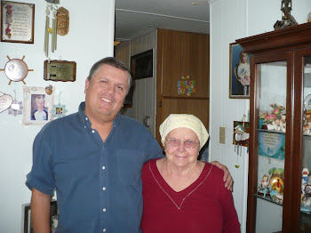 Tim and his Grandma Evelyn