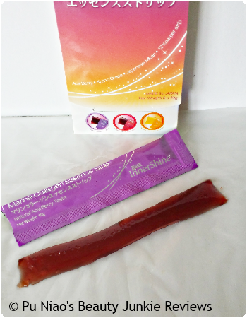 Brand's Innershine Marine Collagen Essence Strip Natural Acai Berry Flavour Brand's Innershine Marine Collagen Essence Strip Natural Acai Berry Flavour