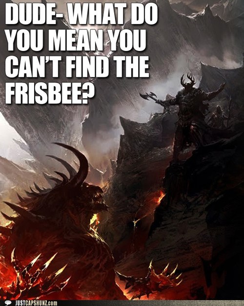 Funny Frisbee