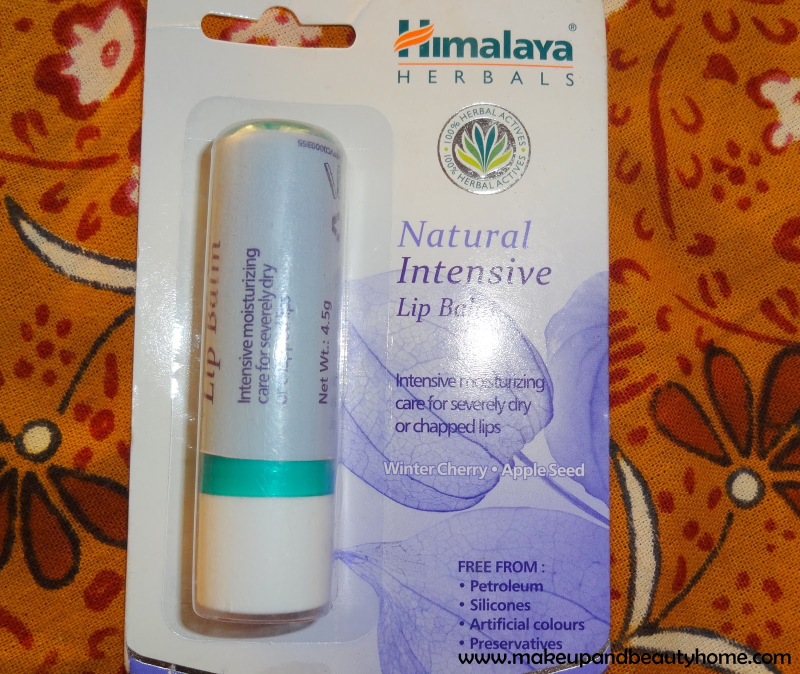Himalaya Herbals Natural Intensive Lip Balm Review
