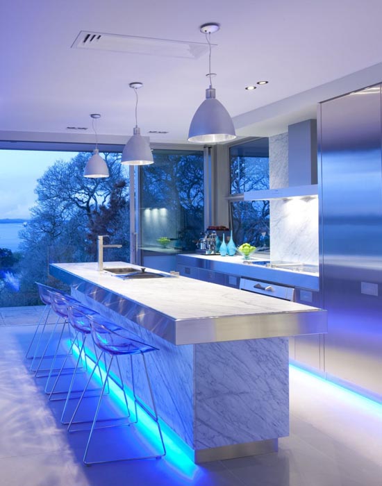 Wood and steel in interior design - Luxury Home Decorating Ideas
