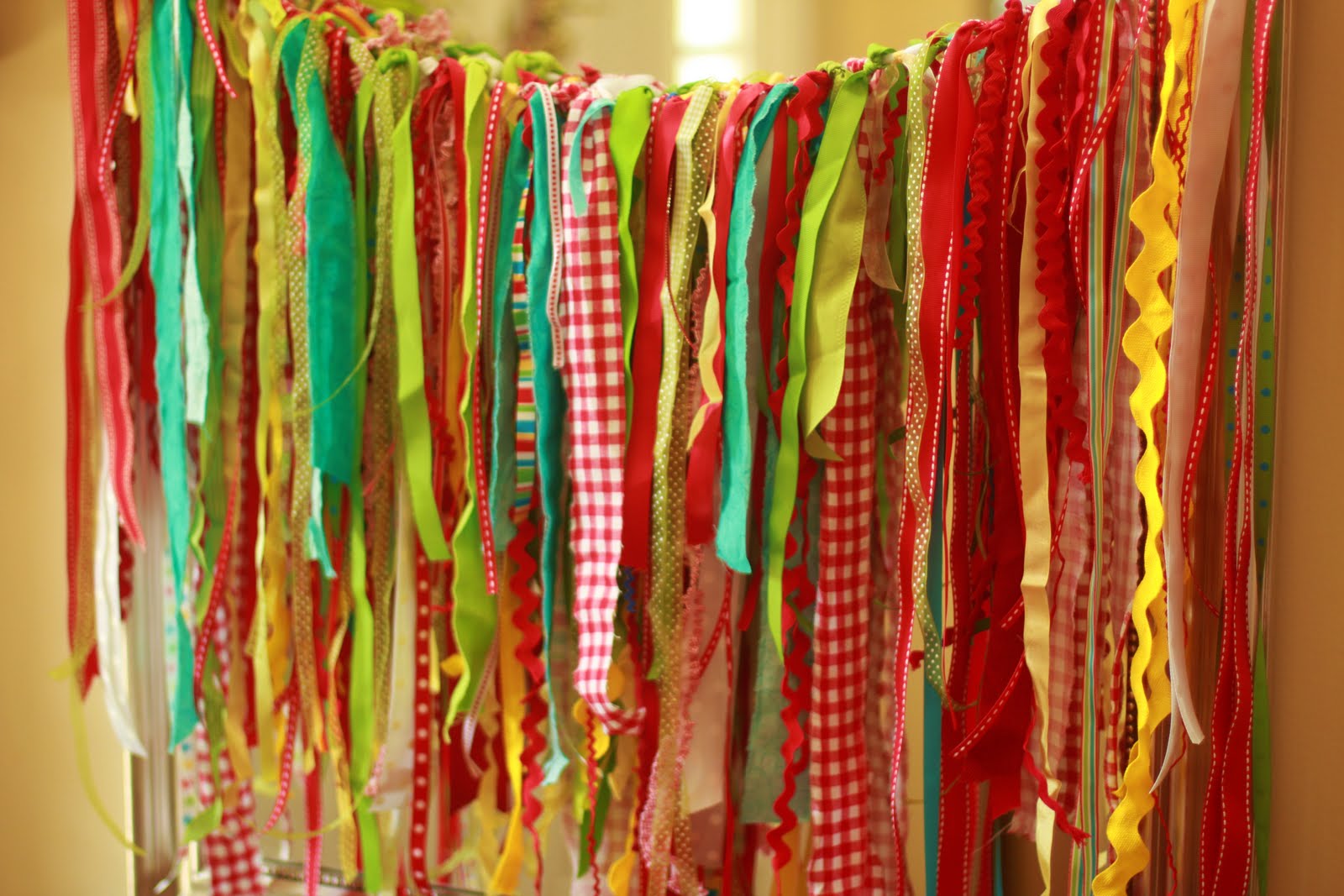 WIP Blog Happy Birthday Banner & Ribbon Garland