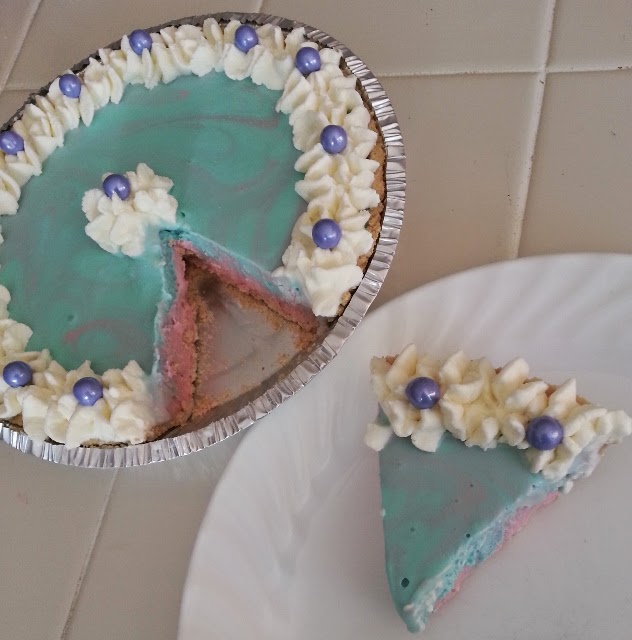 Baking Banquet FROZEN COTTON CANDY SWIRL PIE