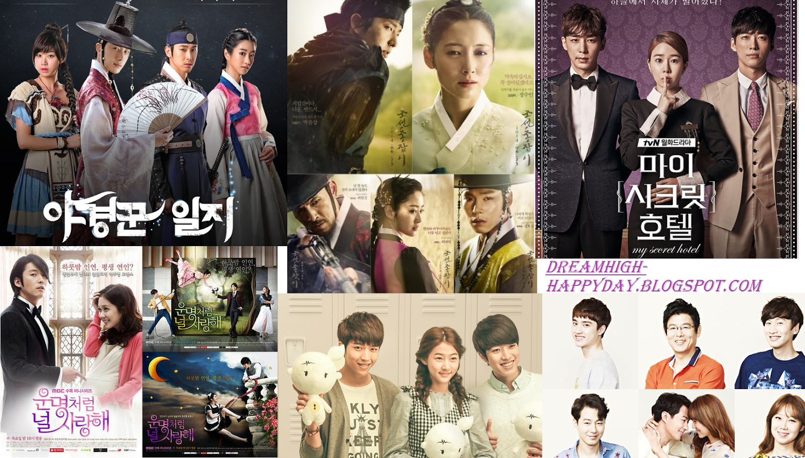 New Korean dramas 2014 dreamhigh-happyday.blogspot.com