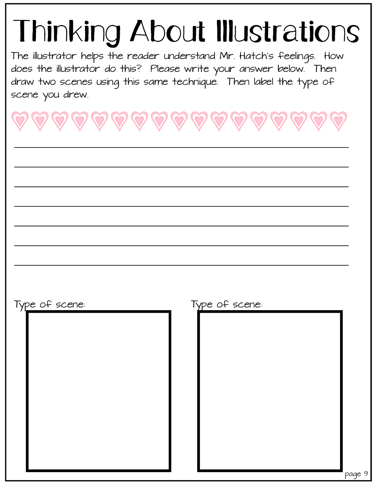 http://www.teacherspayteachers.com/Product/Thinking-About-Somebody-Loves-You-Mr-Hatch-1068453