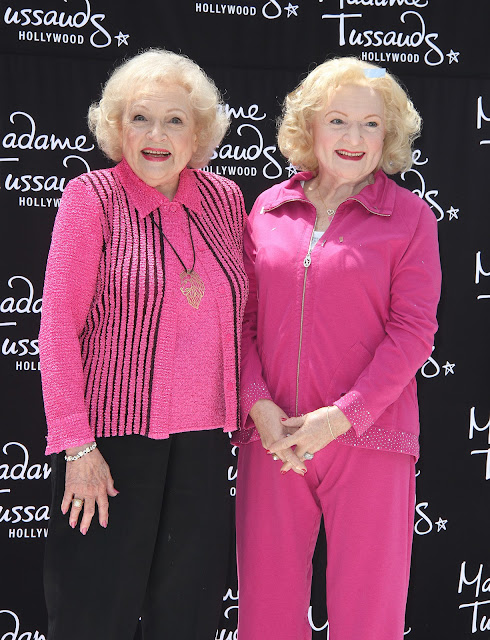 Betty White Wax Figure
