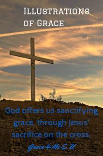 Illustrations of Grace | Ona C. Sanctifying Grace! How can you illustrate the process of God cleansing you through Jesus. Check out this post for an example. | Grace 4 Me & U
