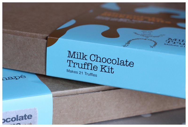 Chocolate at Home Canapé and Truffles kits. Oh Gosh Blog Em