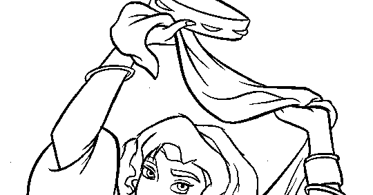 Coloring picture of Esmeralda ~ Child Coloring