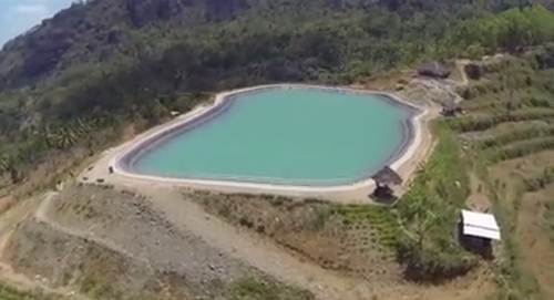 wisata alam gunung nglanggeran puncak gunung nglanggeran