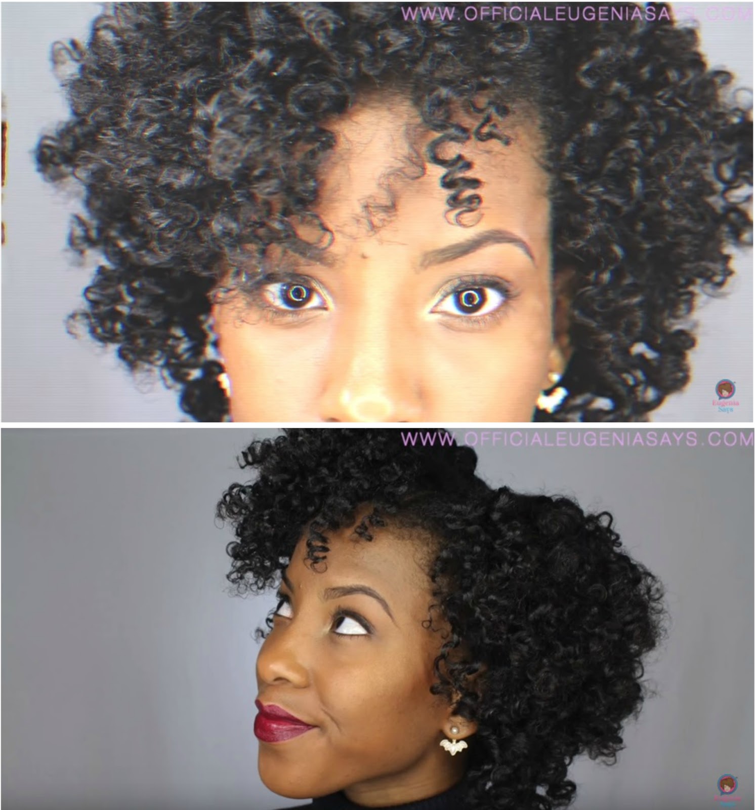 Bouncy Big Bantu Knots On Natural Hair With Lotta Body