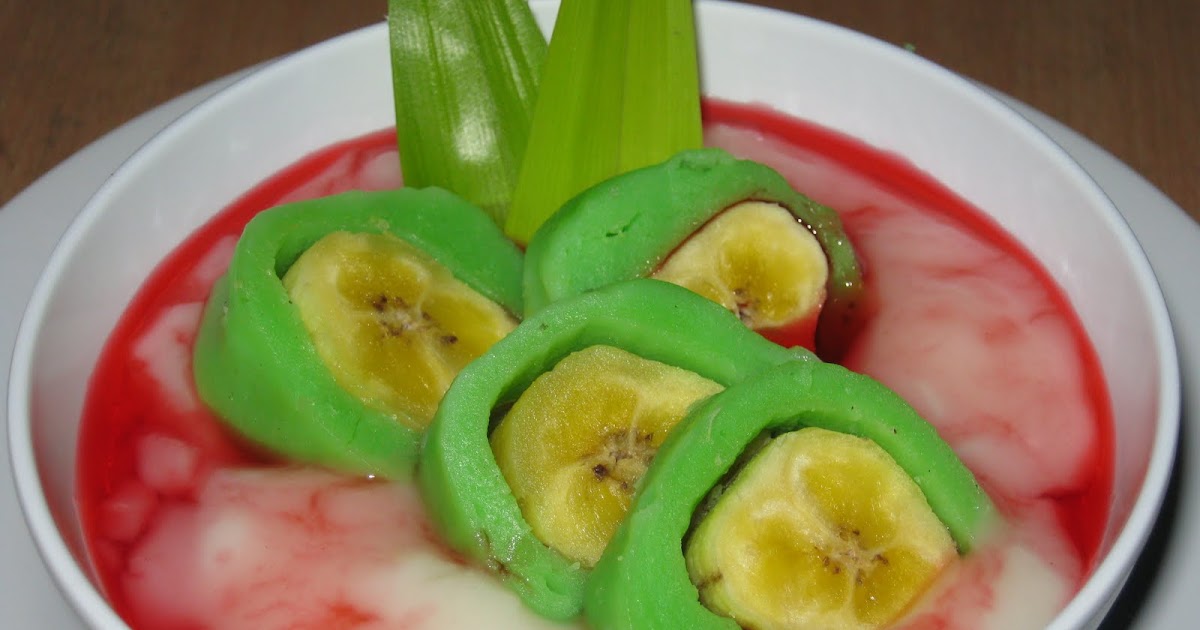 Resep Masakan Indonesia Resep Es Pisang Ijo
