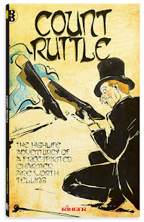 Count Ruttle - paperback journal - Ringer journal series - Design and illustration by Cesare Asaro (produced by Curio & Co. - Curio and Co. OG - www.curioandco.com) 