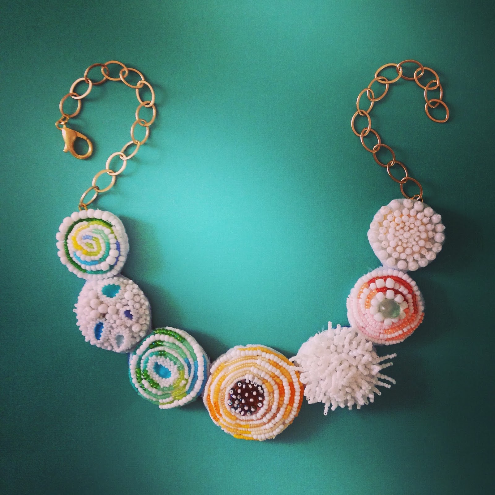 Eleanor Pigman Coral Chorus Necklace