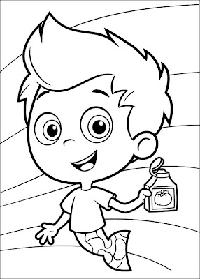 Bubble Guppies Coloring Pages