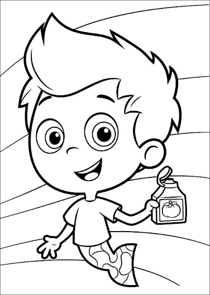 Bubble Guppies Coloring Pages