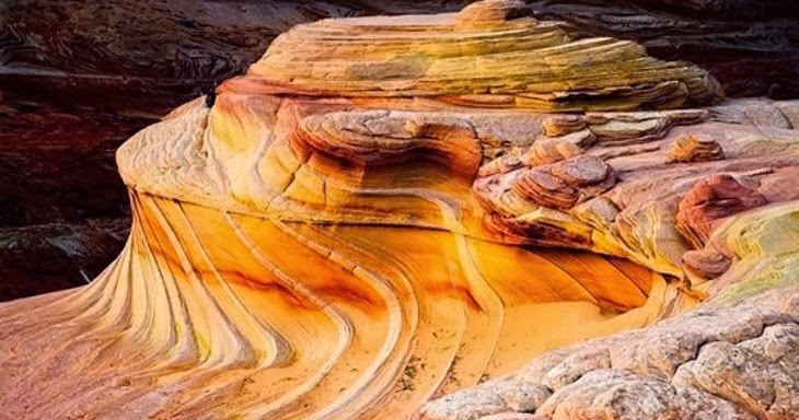Top 15 largest islands in the world by land area The Wave, Paria Canyon-Vermilion Cliffs, Arizona, USA. - World Travel