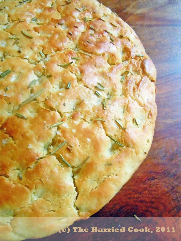 The Harried Cook Herb & Garlic Focaccia