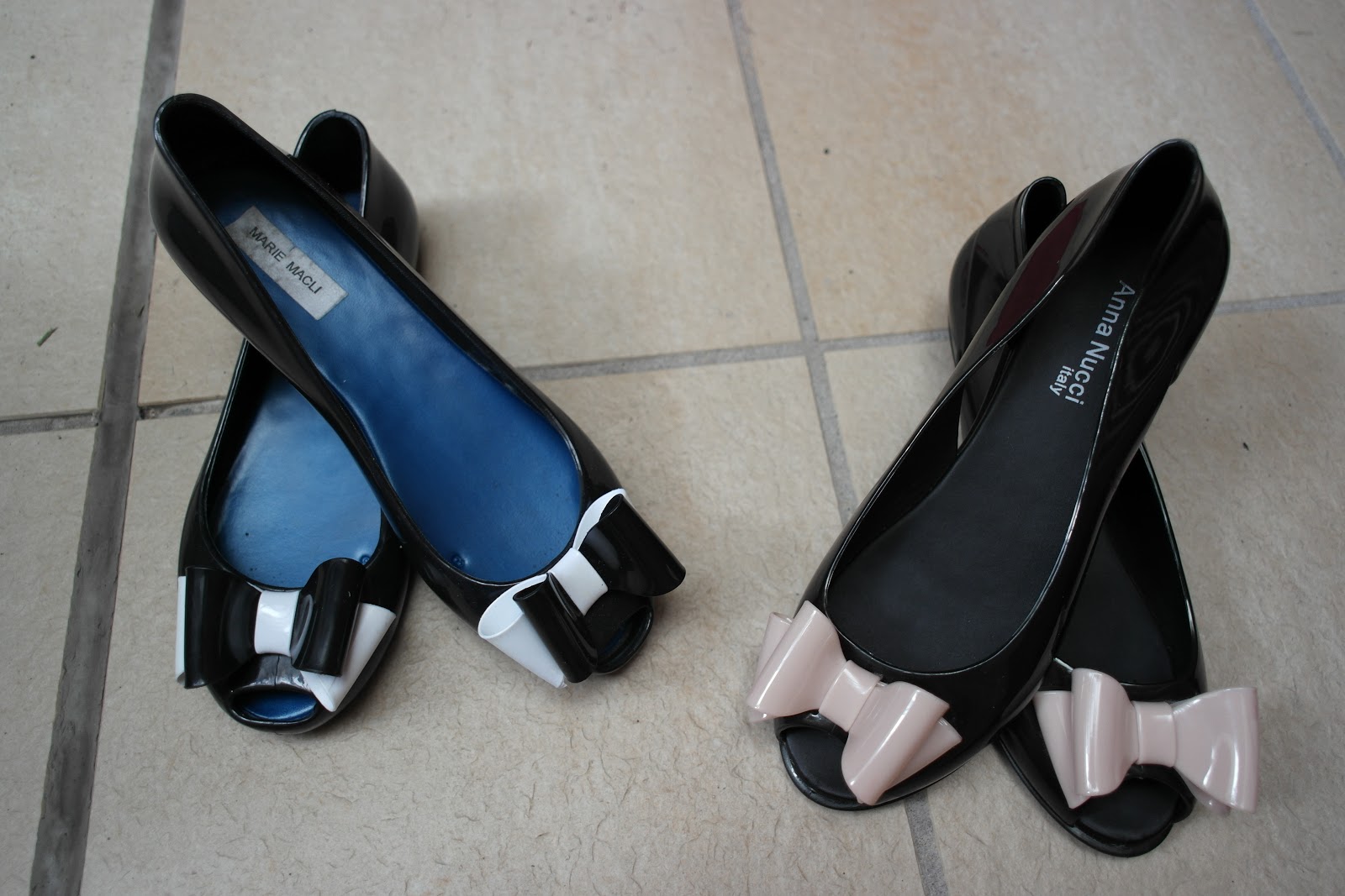 anna nucci jelly shoes