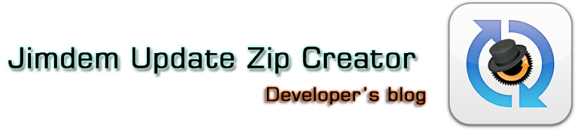 Jimdem Update Zip Creator