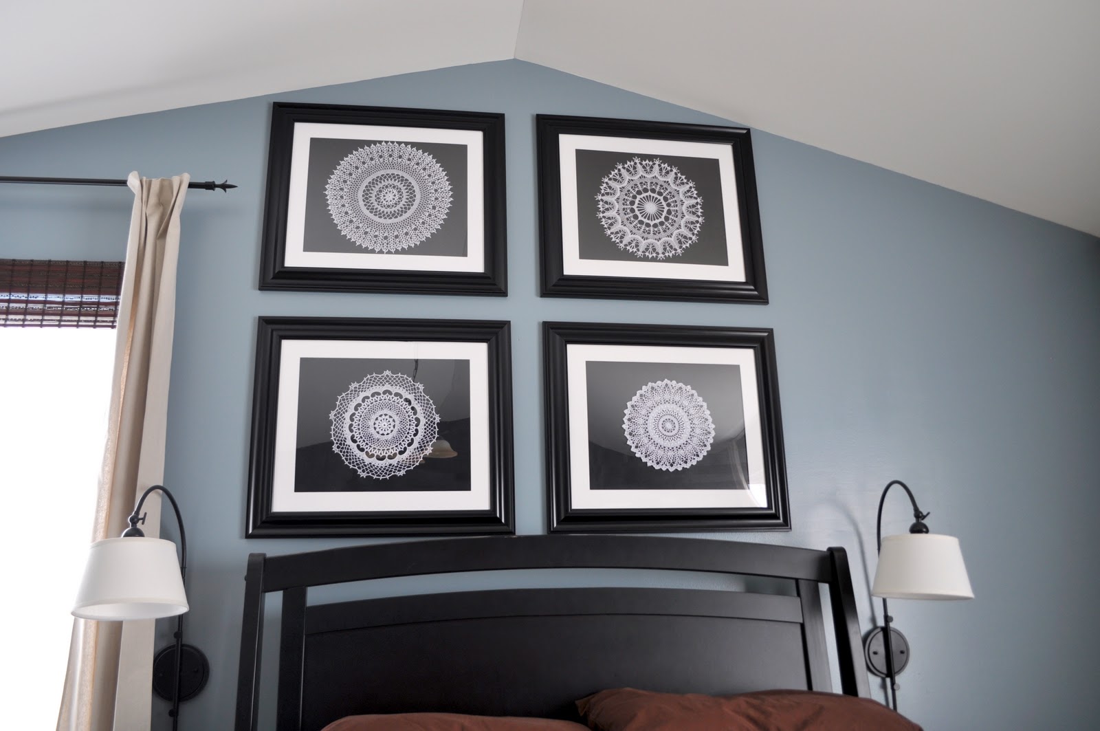 Hostetlers Master Bedroom Doily Art