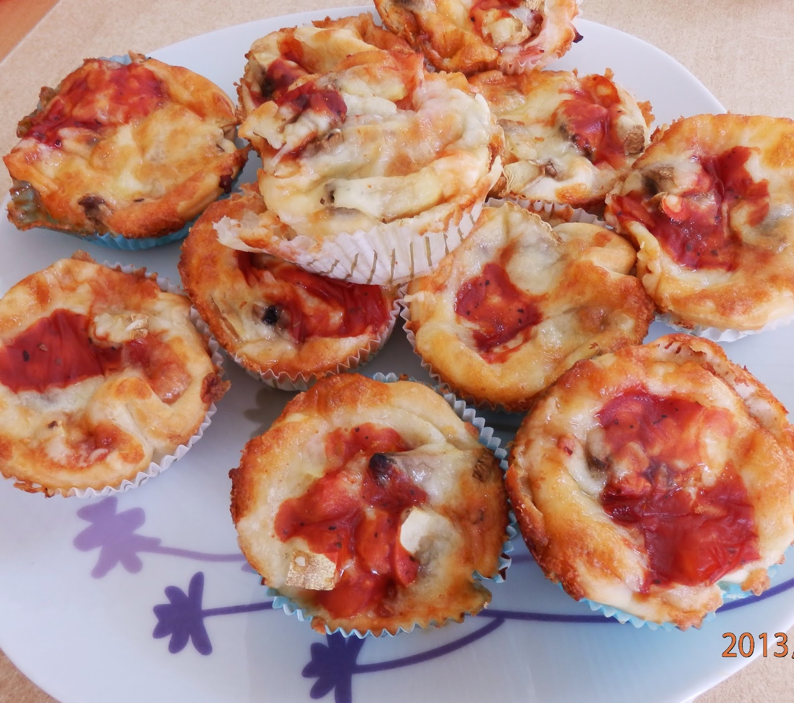 DayCareMummy Pizza Muffins
