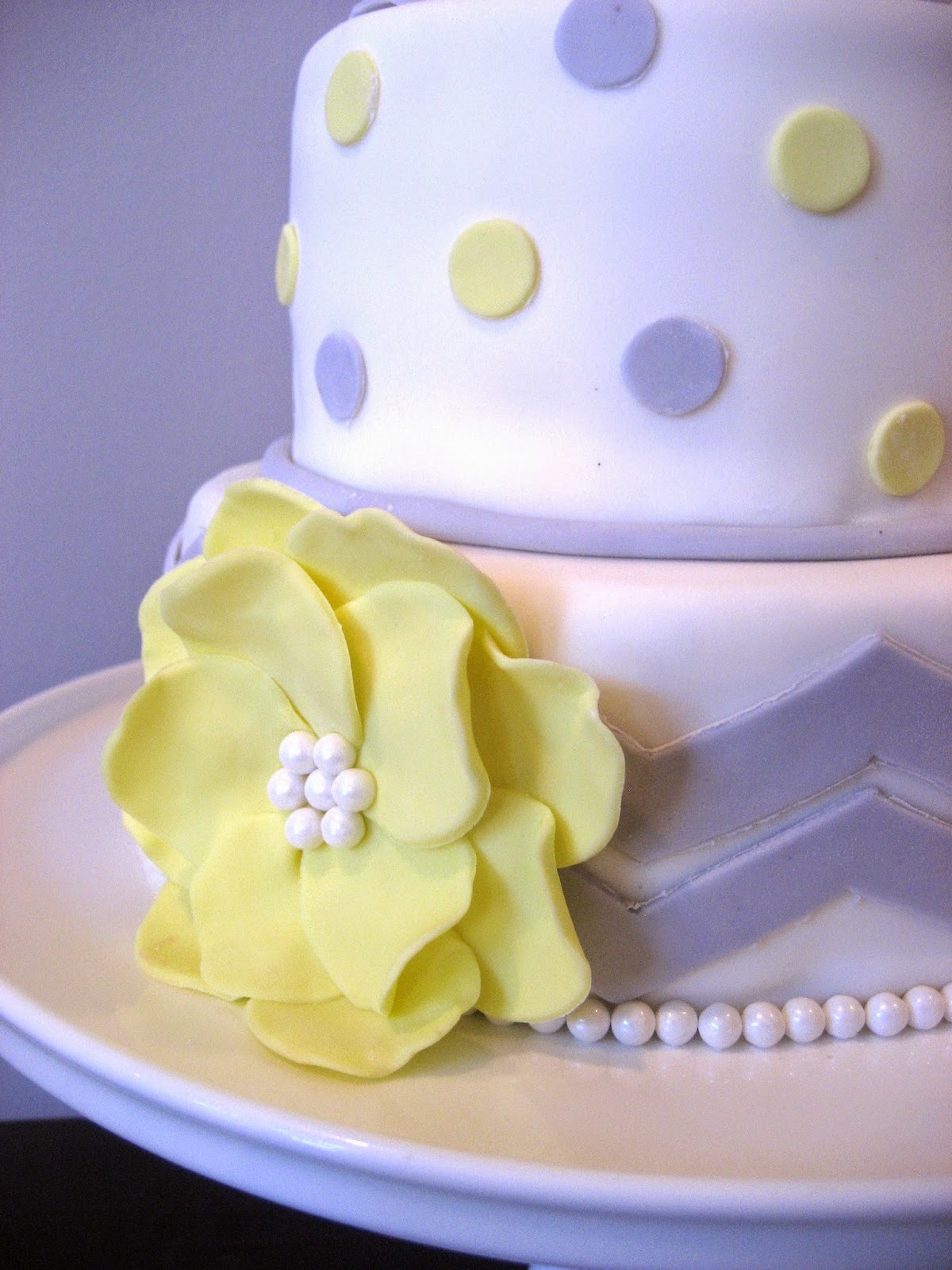 Devanys Designs He or She Gender Reveal Elephants Cake