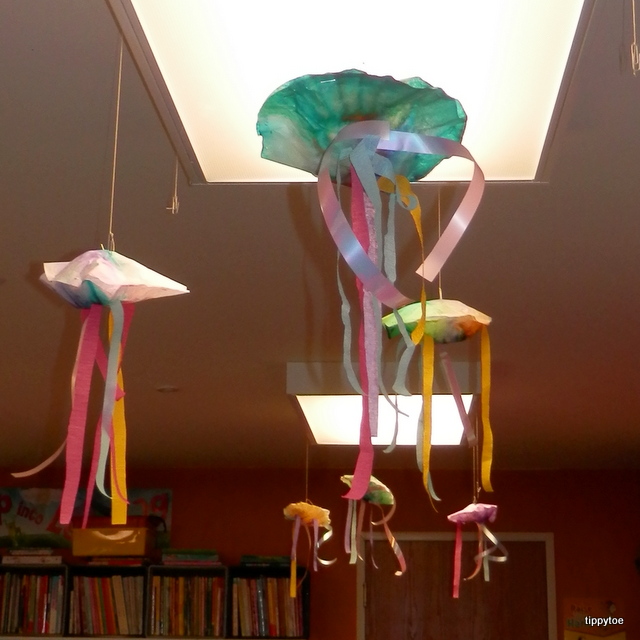 Tippytoe Crafts Coffee Filter Jellyfish