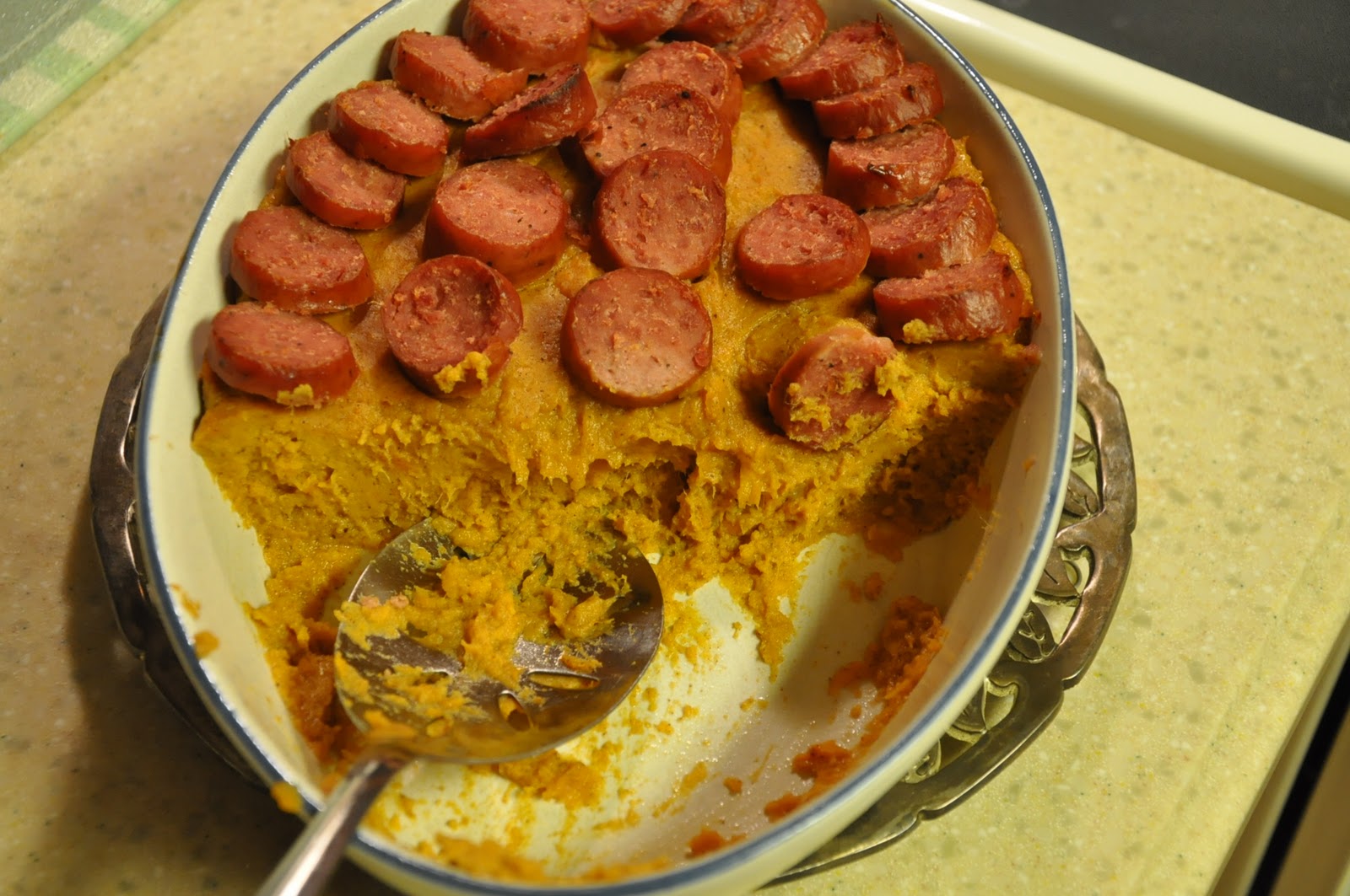 What's Cooking at Richard's ?? Turkey Smoked Sausage and Sweet Potato