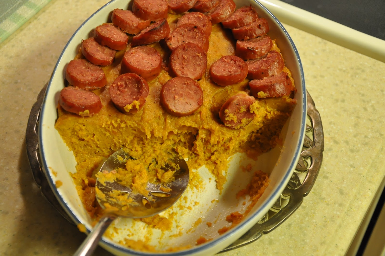 Smoked Turkey Sausage Casserole