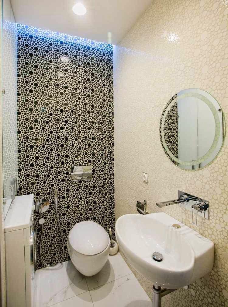 Indirect lighting ideas with blue leds and white wall