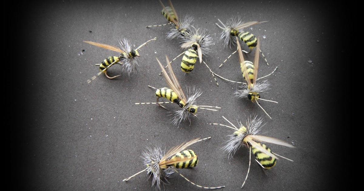 Moscas Para La Pesca Online: AVISPA COMÚN (Montaje)