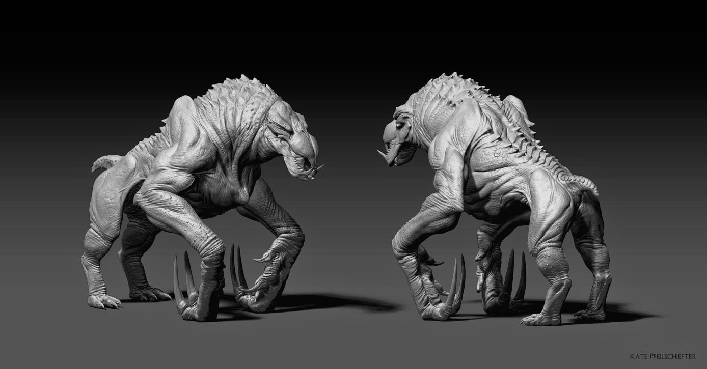 Graphite Dragons: Zbrush Creature Design