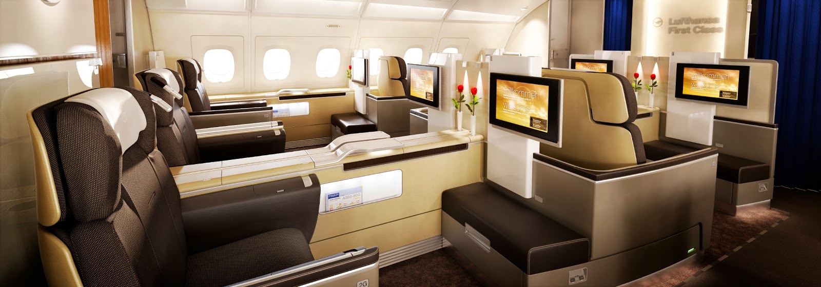 Airplanes Technology Airbus A380 Interior Business Class