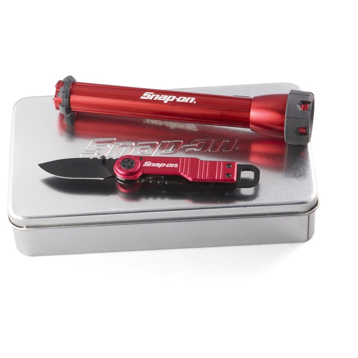 Snap on tactical flashlight Snap on tactical flashlight