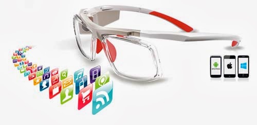 Augmented reality via Google Glass and Glass Up