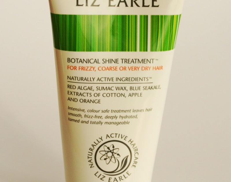 London Beauty Review Review Liz Earle Botanical Shine Treatment for Frizzy, Coarse or Very Dry
